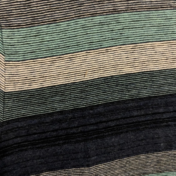 Blues/Grays Striped Tee - Picture 5 of 7